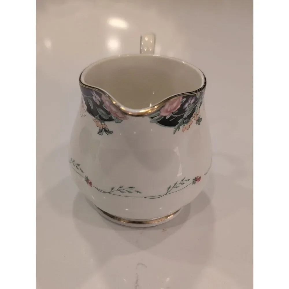 Vintage Lenox Prairie Blossom Floral Creamer Made in USA
